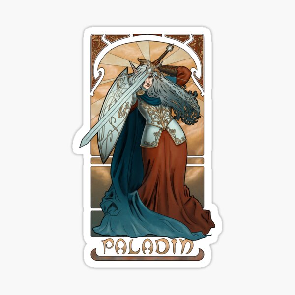 La Paladin - The Paladin Sticker