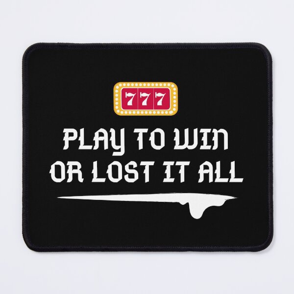 Artikelvorschau, Spielen Sie, um alles zu gewinnen oder zu verlieren, Pokerspiel entworfen und verkauft von SoonSeen.