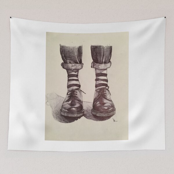 Artikelvorschau, Dr. Martens und Socken Premium entworfen und verkauft von RootinTootinTee.