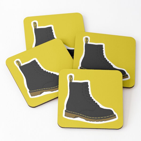 Item preview, Dr. Marten- Black   designed and sold by RootinTootinTee.