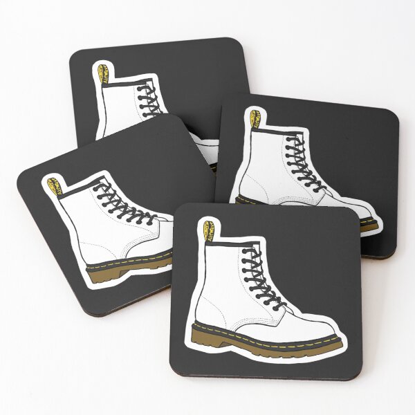 Item preview, Dr. Marten- White   designed and sold by RootinTootinTee.