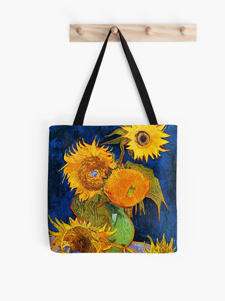 Van Gogh Sunflower Thick Canvas Tote Bag