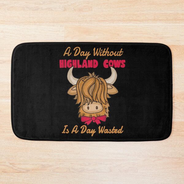 Item preview, The Highland Cow - Scottish Highland Cattle Fans designed and sold by Dubbra.