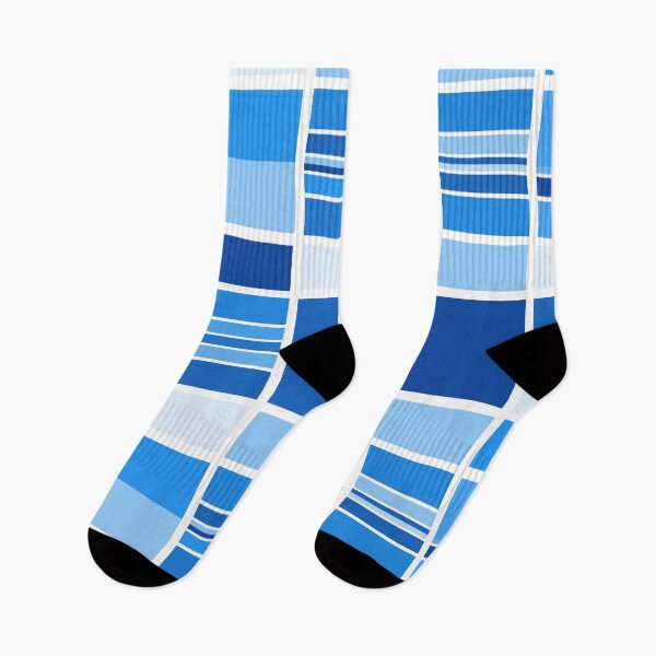 Item preview, Repeating rectangles pattern in shades of blue designed and sold by PaulArden.