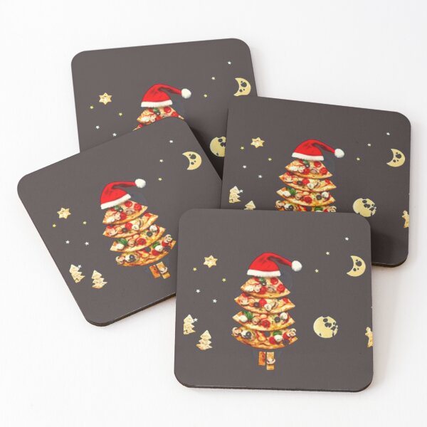 Item preview, Pizza Christmas Tree Design designed and sold by designbyuzi.