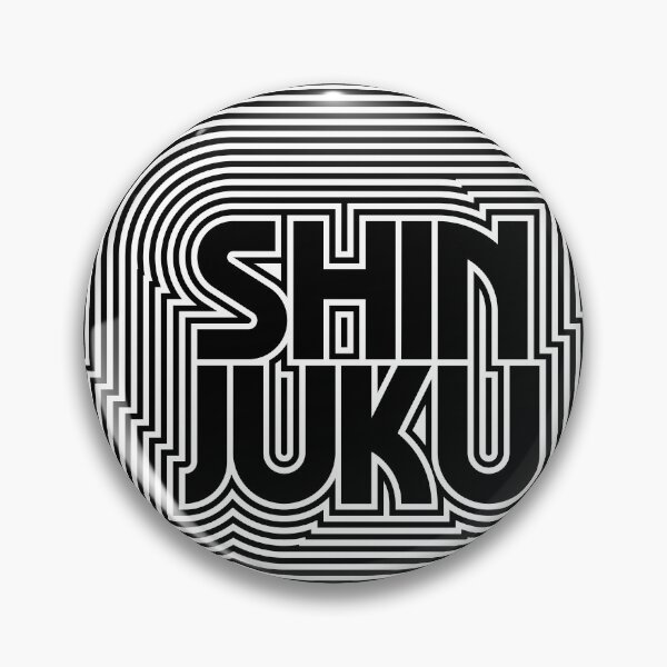 Item preview, Shinjuku Tokyo Neighbourhood Text Pattern Japan designed and sold by VoodooCircus.