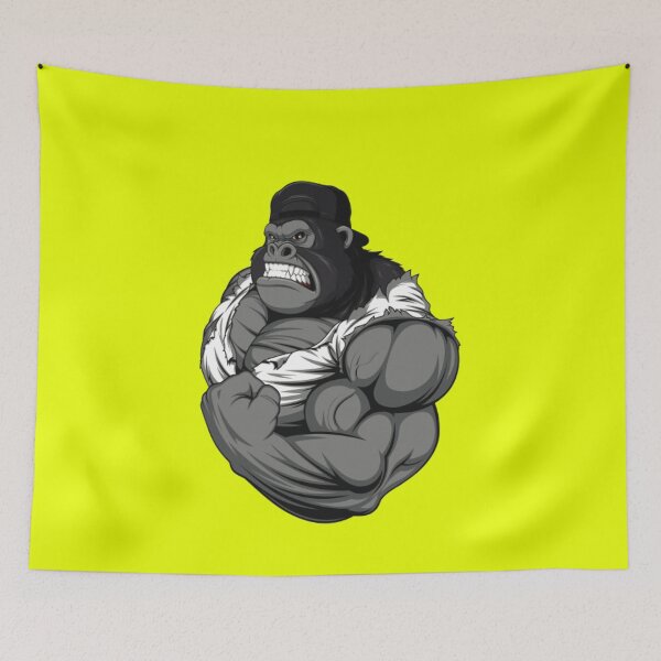 Item preview, Big Fitness Gorilla  designed and sold by BerryCats.