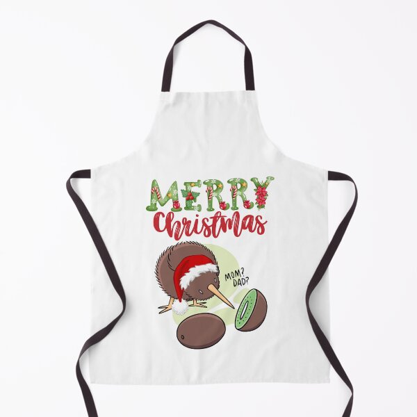 Artikelvorschau, Frohe Weihnachten Neuseeland-Kiwivogel und -kiwifrucht - Lustig | Witziges Weihnachtskiwi-Design entworfen und verkauft von HROC.