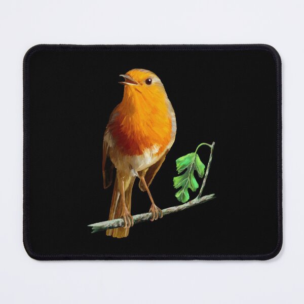 Item preview, EUROPEAN ROBIN PAINTING - EUROPEAN GARDEN BIRDS, designed and sold by Danicus666.