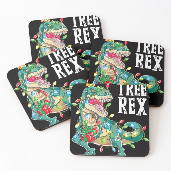Item preview, Christmas Dinosaur Tree Rex Pajamas Men Boys Xmas Lights designed and sold by JodyBoling.