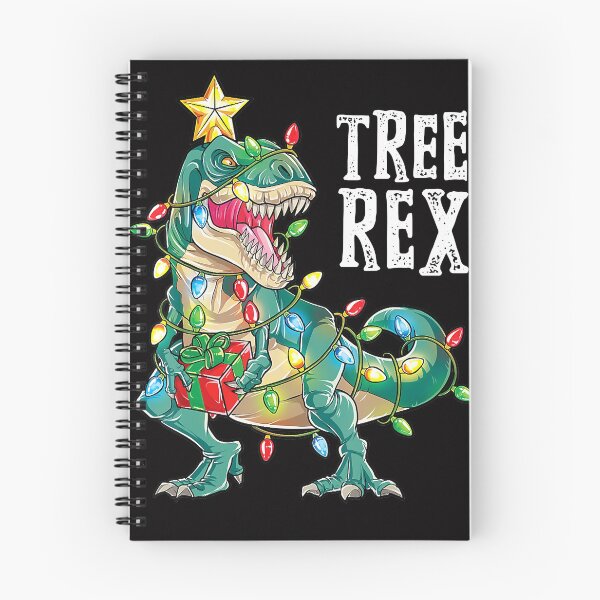 Artikelvorschau, Christmas Dinosaur Tree Rex Pyjamas Herren Jungen Weihnachtsbeleuchtung entworfen und verkauft von JodyBoling.