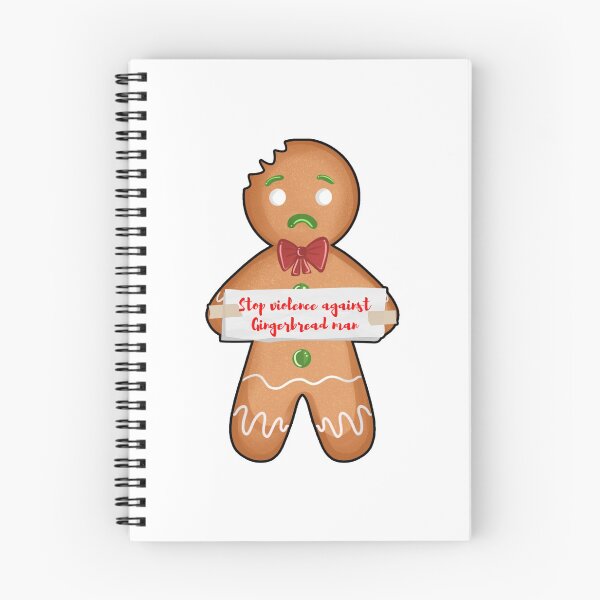 Item preview, Stop violence against Gingerbread Man designed and sold by andrei49387.
