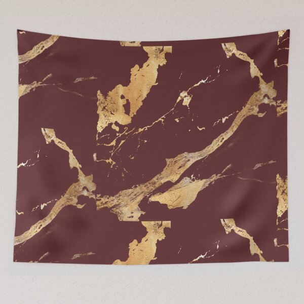 Item preview, golden marble effect pattern designed and sold by Tushkae.