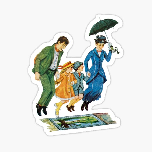 Mary Poppins XIX Sticker