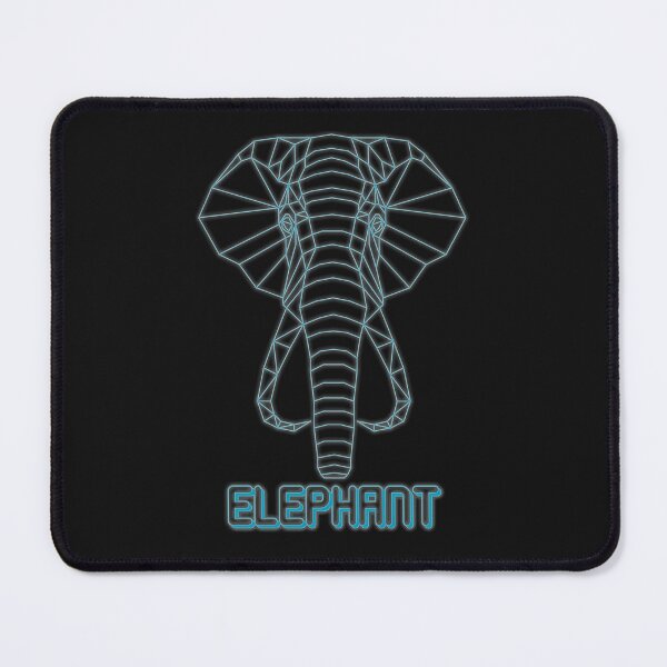 Item preview, geometric elephant designed and sold by capotees.