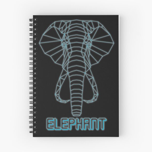 Item preview, geometric elephant designed and sold by capotees.