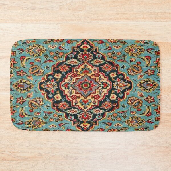 Item preview,  Oriental Rugs Geometric Pattern Blue And Red designed and sold by CandyLoo.