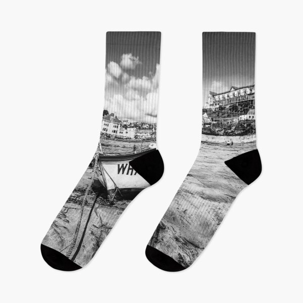 Item preview, Hope Cove, Devon Black And White designed and sold by Paul Thompson Photography.