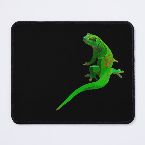 Item preview, D is for Day Gecko,Day Gecko Illustration – Vibrant Tropical Lizard Artwork designed and sold by PrettylittlepastelUk.