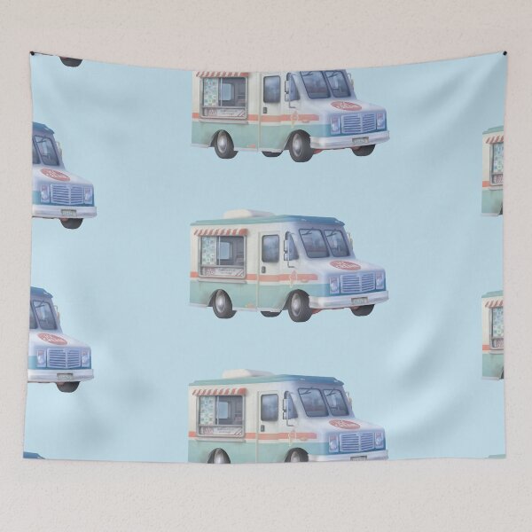 Item preview, Retro Ice Cream Truck designed and sold by graetkel.