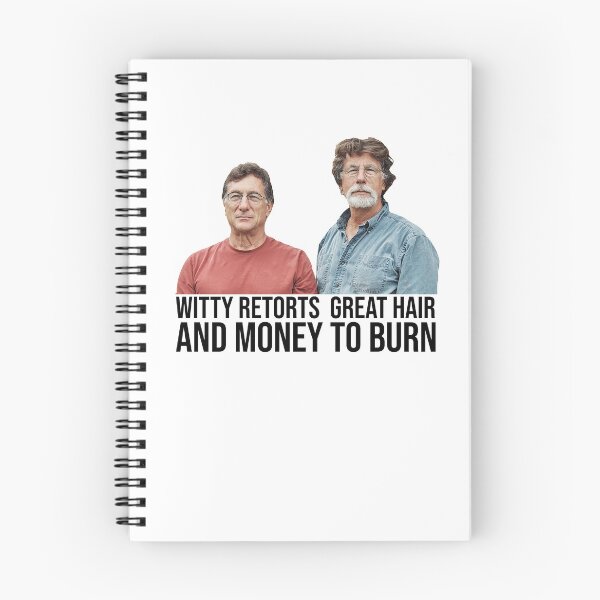 Item preview, Rick and Marty Lagina: Wit, Hair, Money designed and sold by BoxerBeardCo.