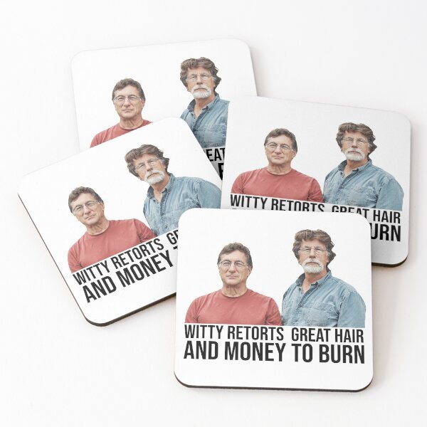 Item preview, Rick and Marty Lagina: Wit, Hair, Money designed and sold by BoxerBeardCo.