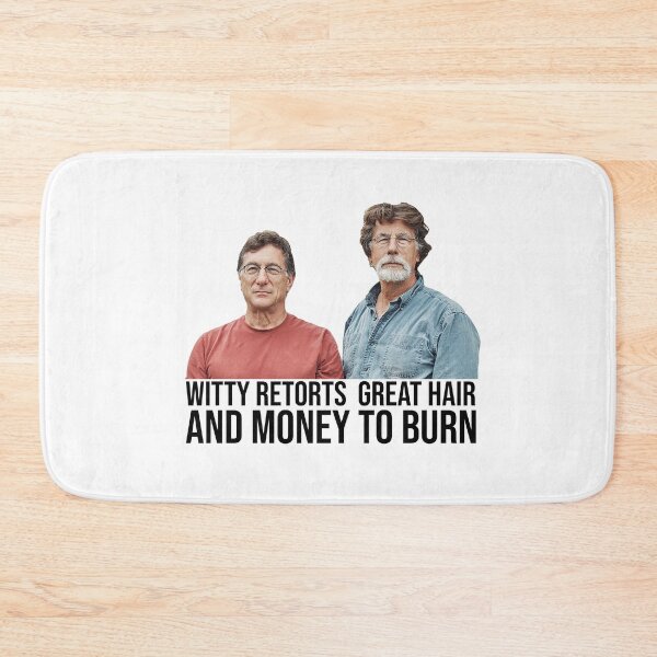 Item preview, Rick and Marty Lagina: Wit, Hair, Money designed and sold by BoxerBeardCo.