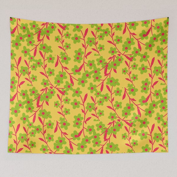 Item preview, Great Patterns Art deco I am an Artist Flower Patterns designed and sold by CoolArtByMboya.