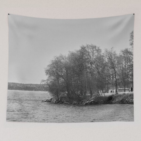 Item preview, Nasijarvi still open bw designed and sold by Jouko Lehto Photography.