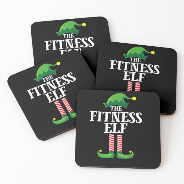 Item preview, the Fitness Elf funny christmas gift for fitness lovers designed and sold by wi trendshop.