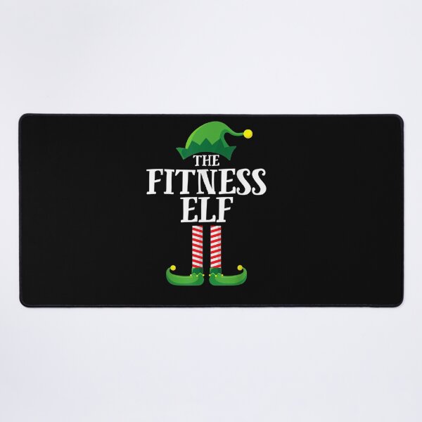 Item preview, the Fitness Elf funny christmas gift for fitness lovers designed and sold by wi trendshop.