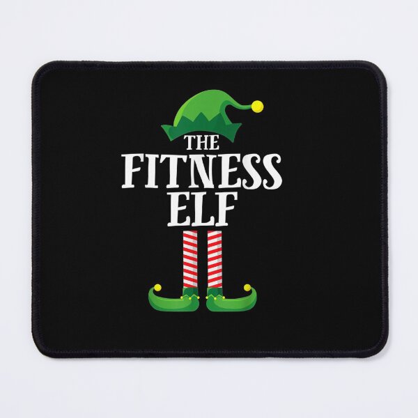 Item preview, the Fitness Elf funny christmas gift for fitness lovers designed and sold by wi trendshop.