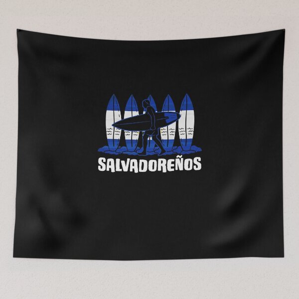 Item preview, Salvadoreños Surfer The Salvadorian Surfing Pride Lover designed and sold by Nessshirts.