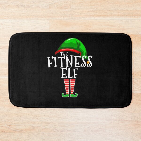 Item preview, The Fitness Elf funny christmas gift for fitness lovers designed and sold by wi trendshop.