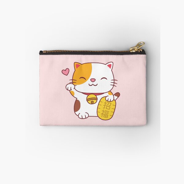 Item preview, Cute Maneki Neko Japanese Good Luck Cat designed and sold by rustydoodle.