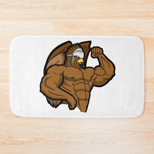 Item preview, Big Brown Fitness Eagle  designed and sold by BerryCats.