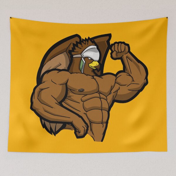 Item preview, Big Brown Fitness Eagle  designed and sold by BerryCats.