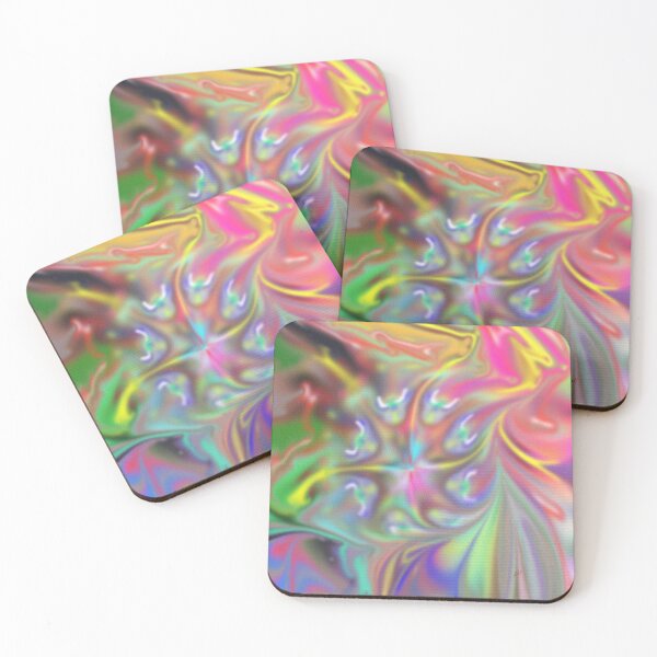 Item preview, Paint poured mandala style design designed and sold by Snuggleshark.