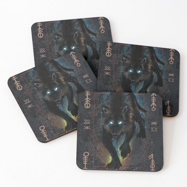 Item preview, Fenrir, the Norse Giant Wolf designed and sold by ikaruna.
