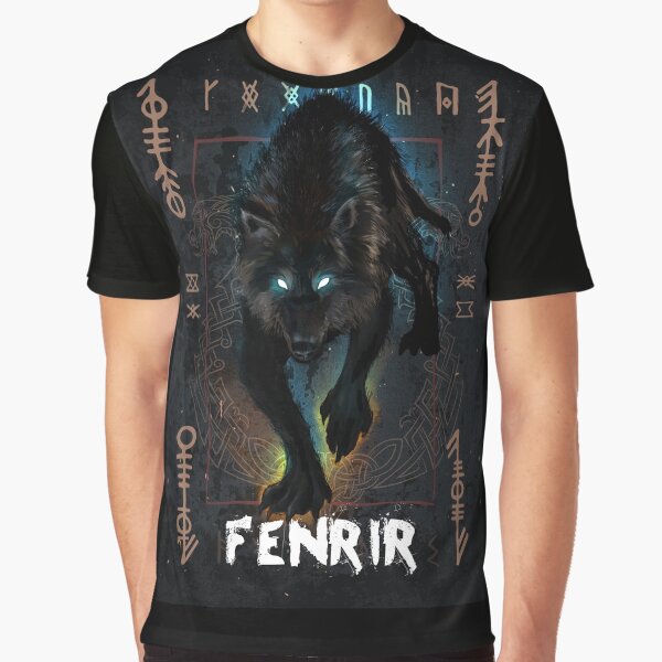 Item preview, Fenrir, the Norse Giant Wolf designed and sold by ikaruna.