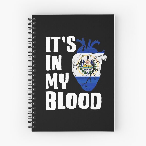 Item preview, Salvadorian Blood El Salvador Salvadoran Pride Lover designed and sold by Nessshirts.