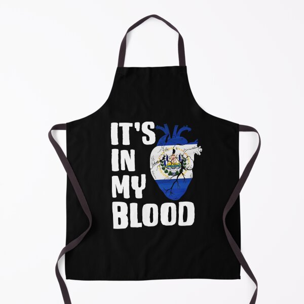 Item preview, Salvadorian Blood El Salvador Salvadoran Pride Lover designed and sold by Nessshirts.