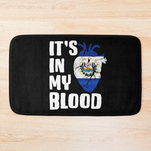 Item preview, Salvadorian Blood El Salvador Salvadoran Pride Lover designed and sold by Nessshirts.