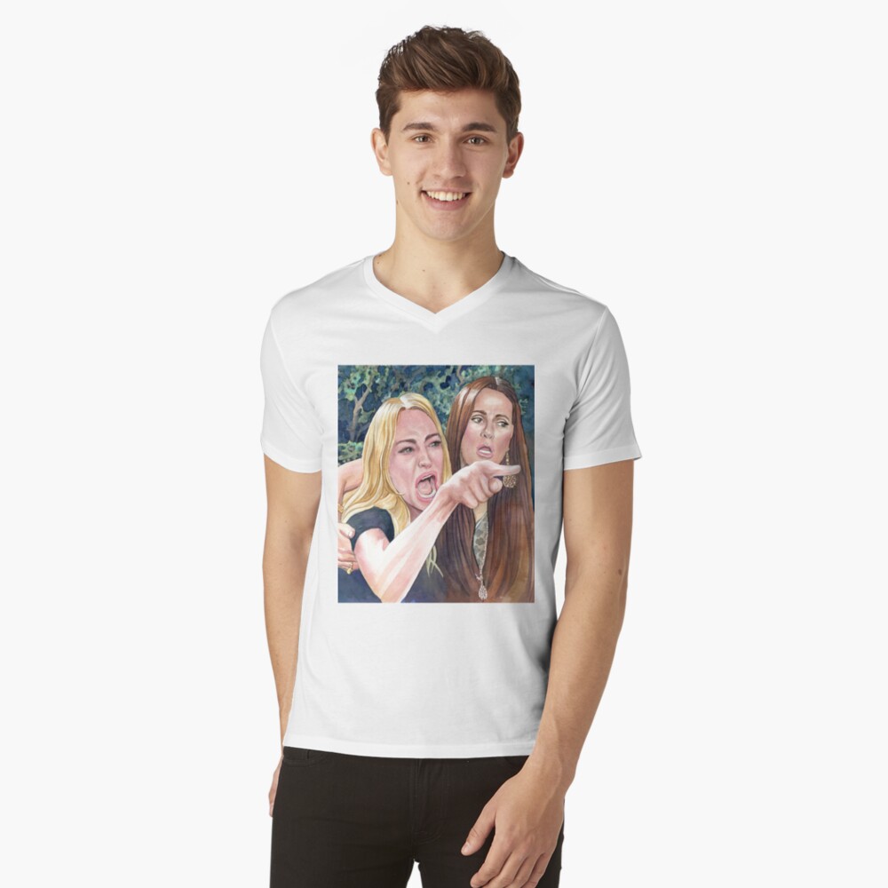 Item preview, V-Neck T-Shirt designed and sold by Fablica.