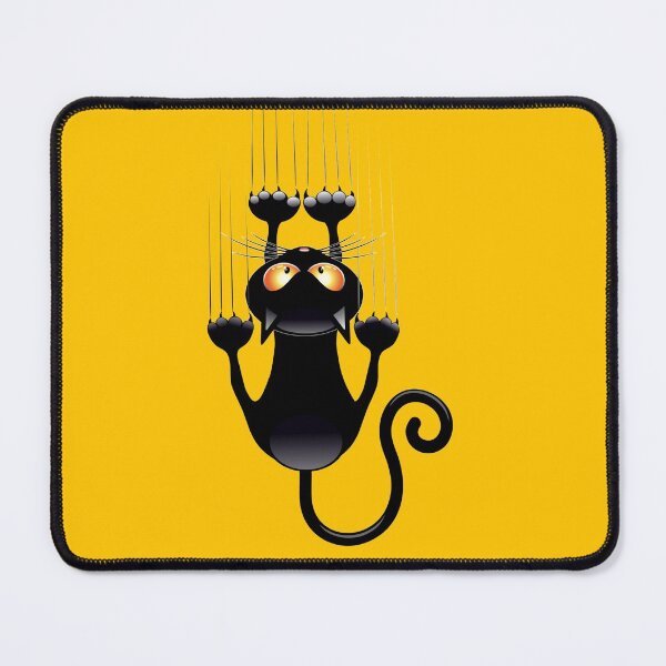 Item preview, Falling Black Cat designed and sold by BerryCats.