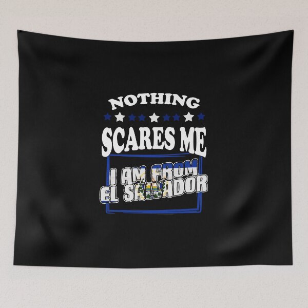 Item preview, Nothing Scares Me A Salvadorian Pride Lover designed and sold by Nessshirts.