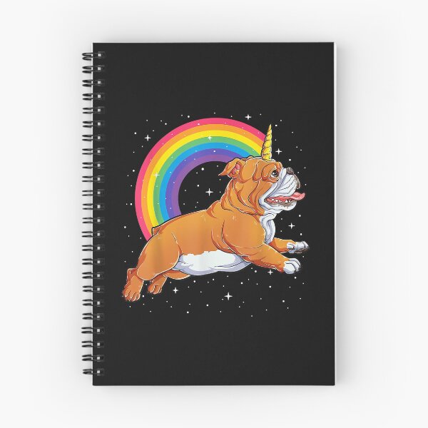 Item preview, English Bulldog Unicorn T shirt Girls Space Galaxy Rainbow designed and sold by Melle123234.