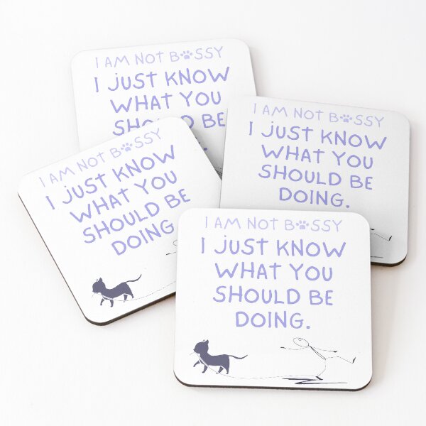 Item preview, I am not bossy, I just know what you should be doing. designed and sold by Tejal Bipath.