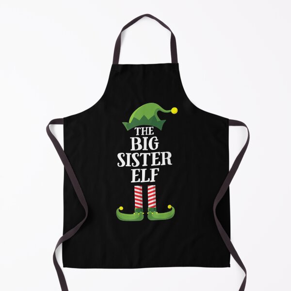 Item preview, the Big Sister Elf Matching Family Christmas Pajama funny idea gift for big sister designed and sold by wi trendshop.