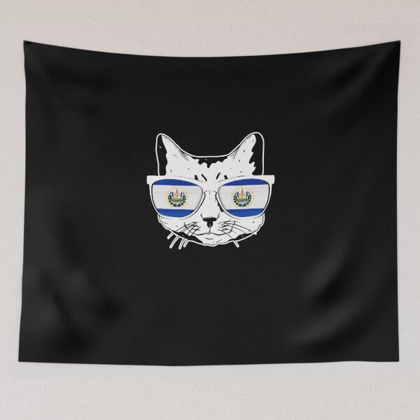 Item preview, Salvadorian Cat For A Salvadoran Pride Pet Lover designed and sold by Nessshirts.